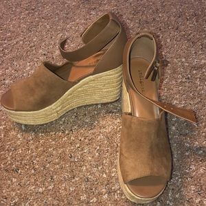 Woven Heel Wedges